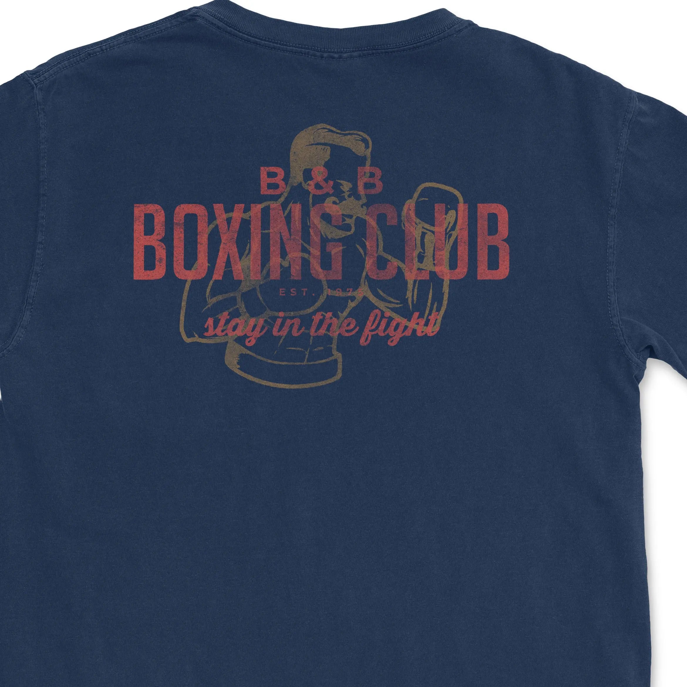 B&B Boxing Club – Pocket Premium Tee T-Shirt in Ivory by Bourbon & Branch. Retro shirt, queer fashion, bourbon & branch, Crew neck