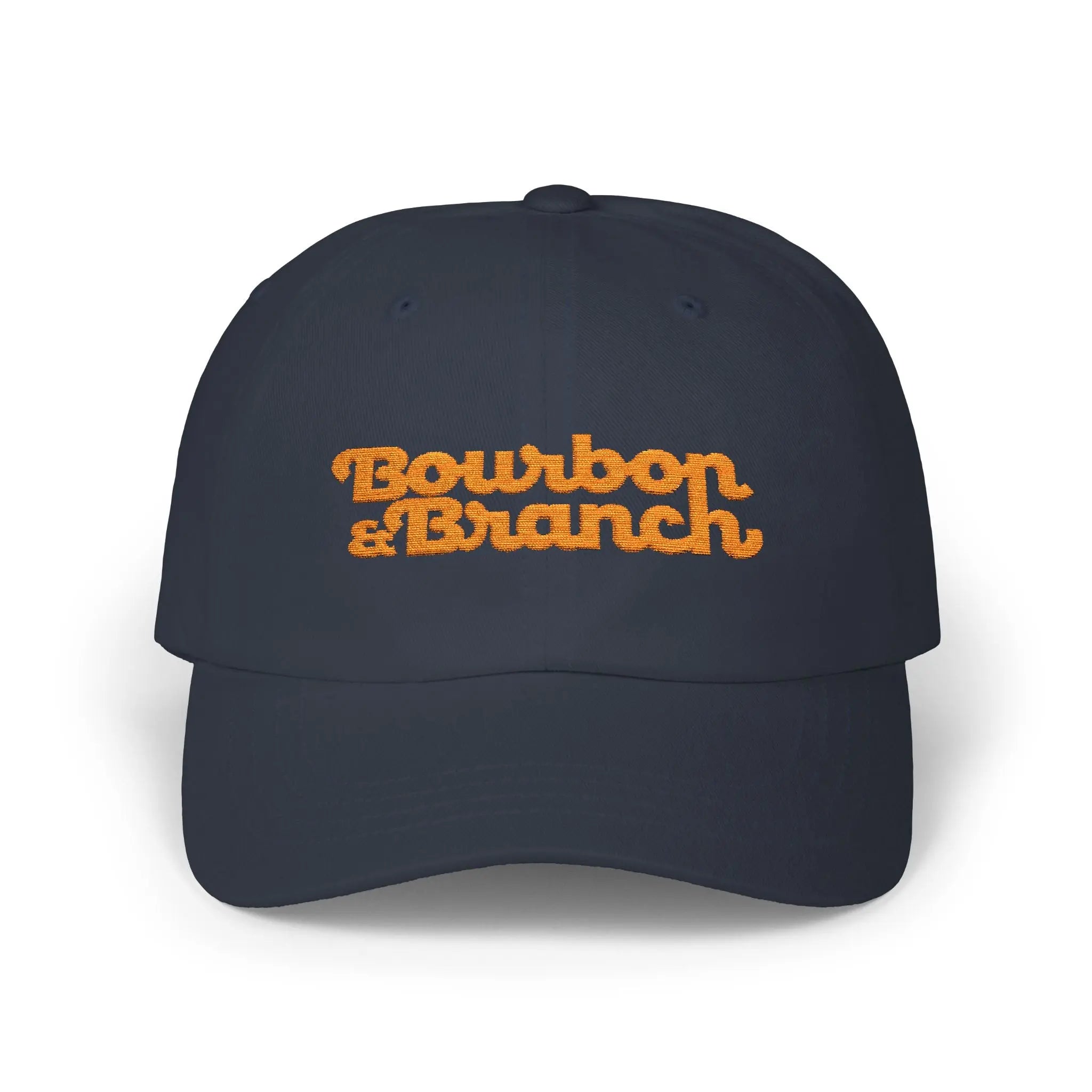 Bourbon & Branch Orange Logo Dad Cap - Bourbon & Branch