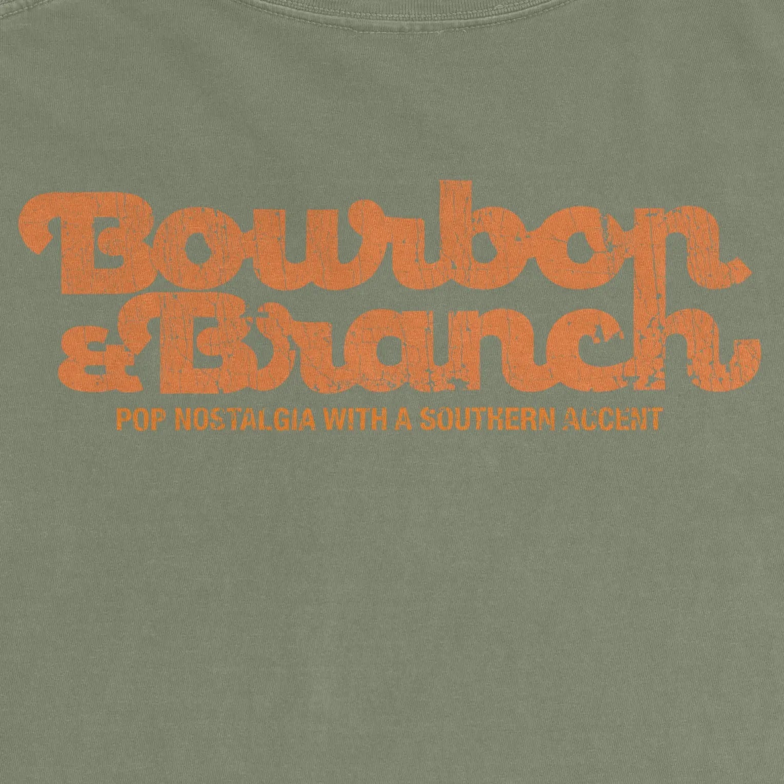 Bourbon & Branch Premium Tee | Front & Back Print - Bourbon & Branch