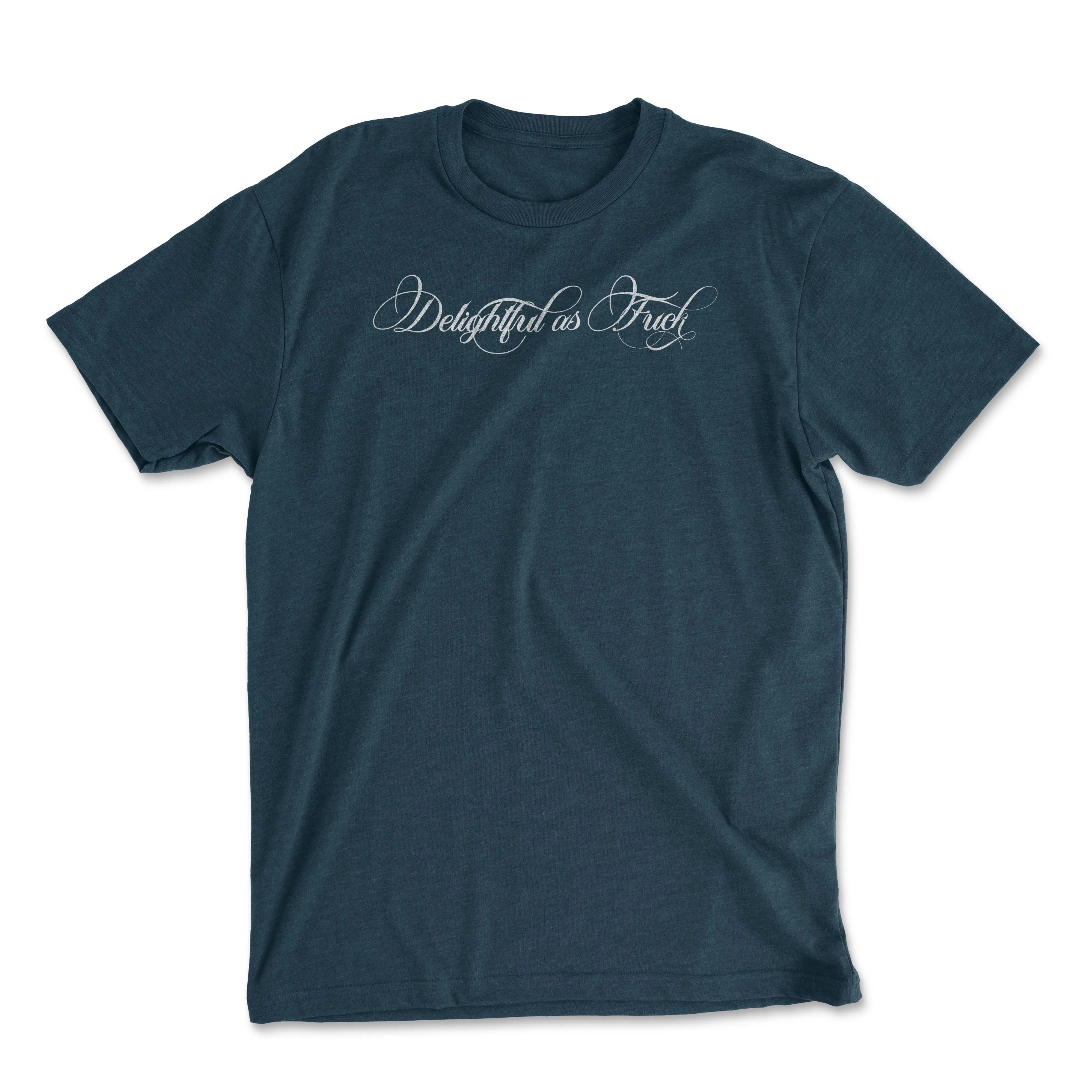 Delightful as F*ck Slim Tee - Bourbon & Branch