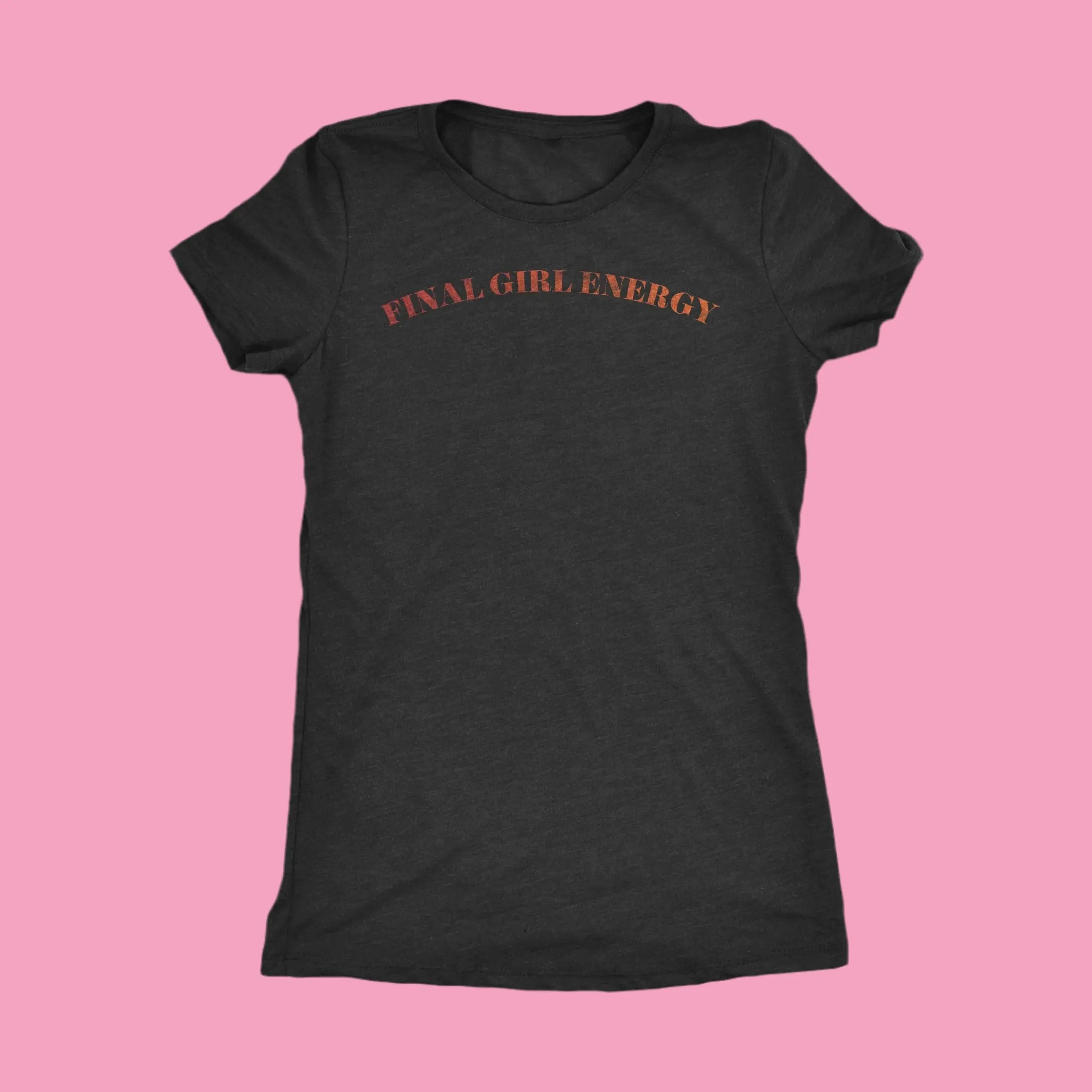 Final Girl Energy Triblend Curvy Tee - Bourbon & Branch