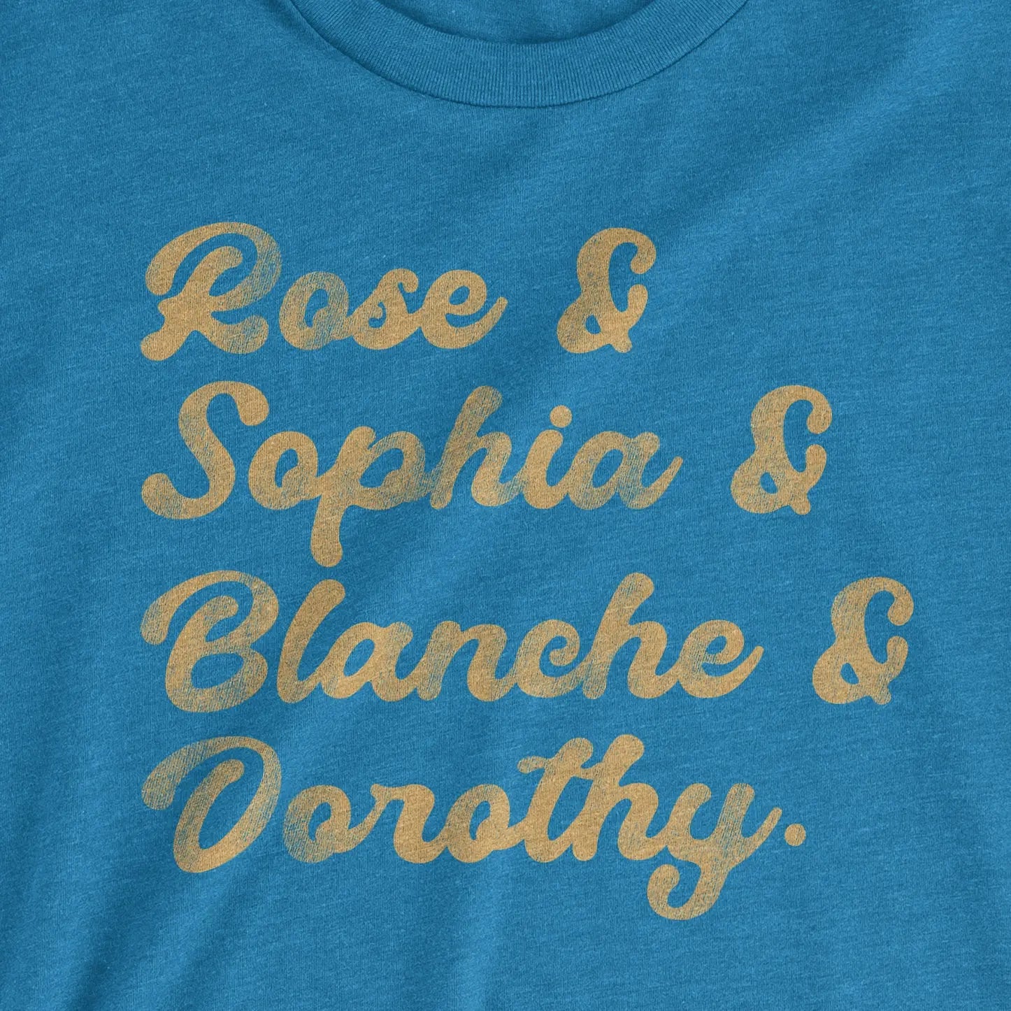 Golden Girls Roll Call Slim Tee - Bourbon & Branch