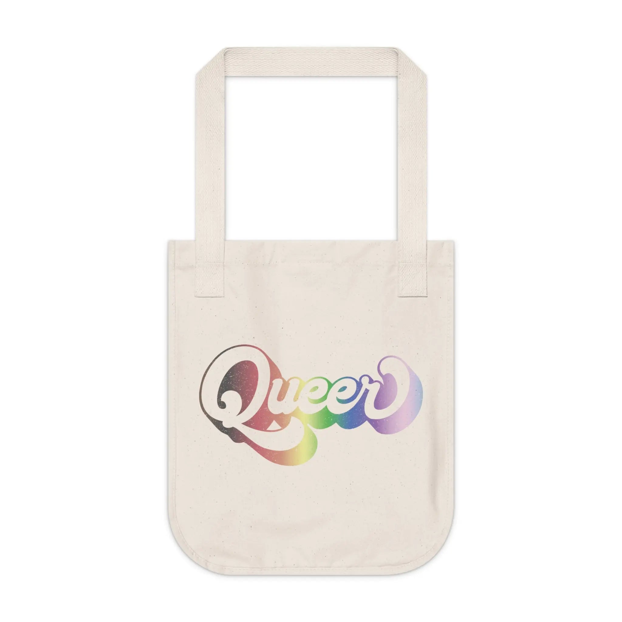 Queer Pride Organic Canvas Tote Bag - Bourbon & Branch