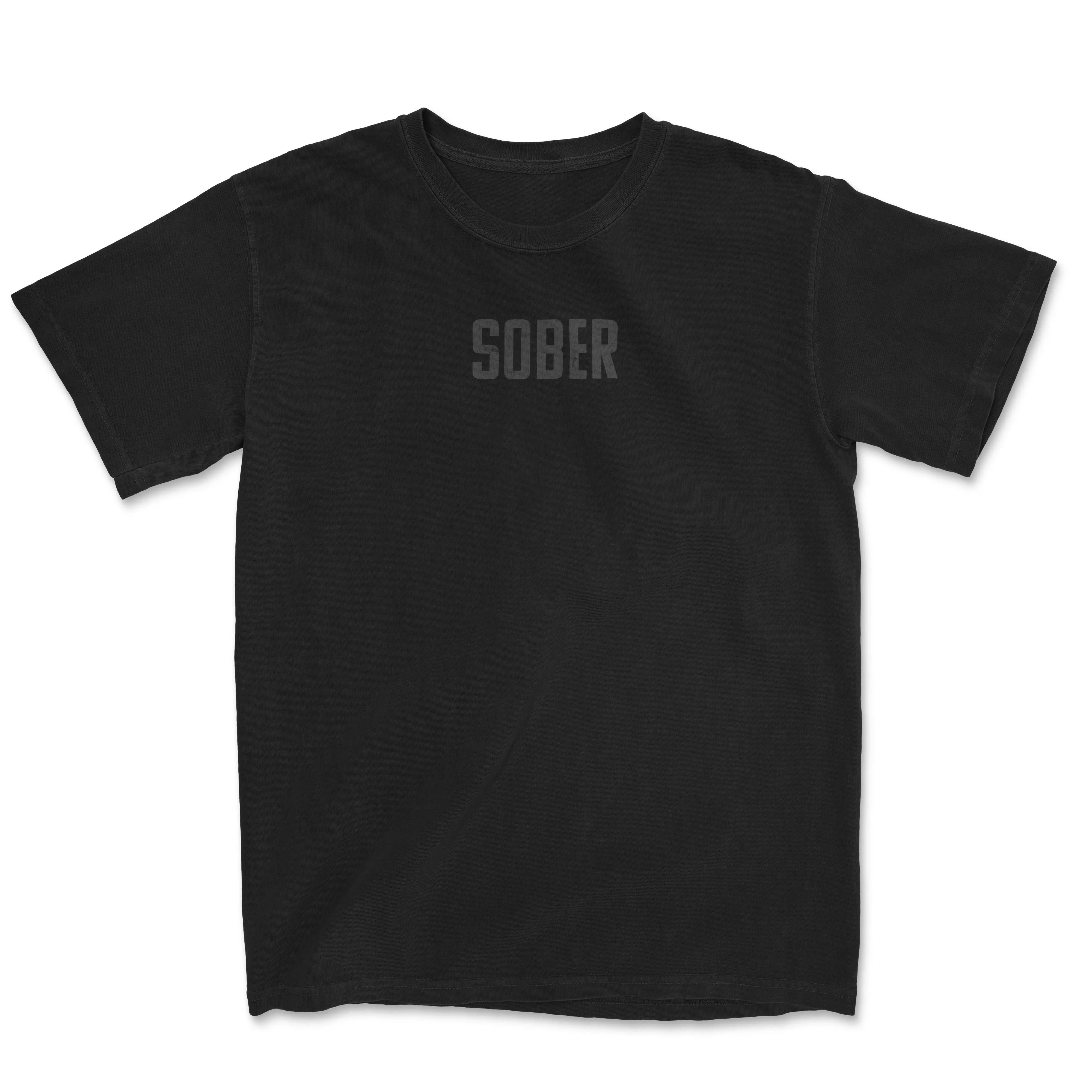 Sober Premium Tee - Bourbon & Branch