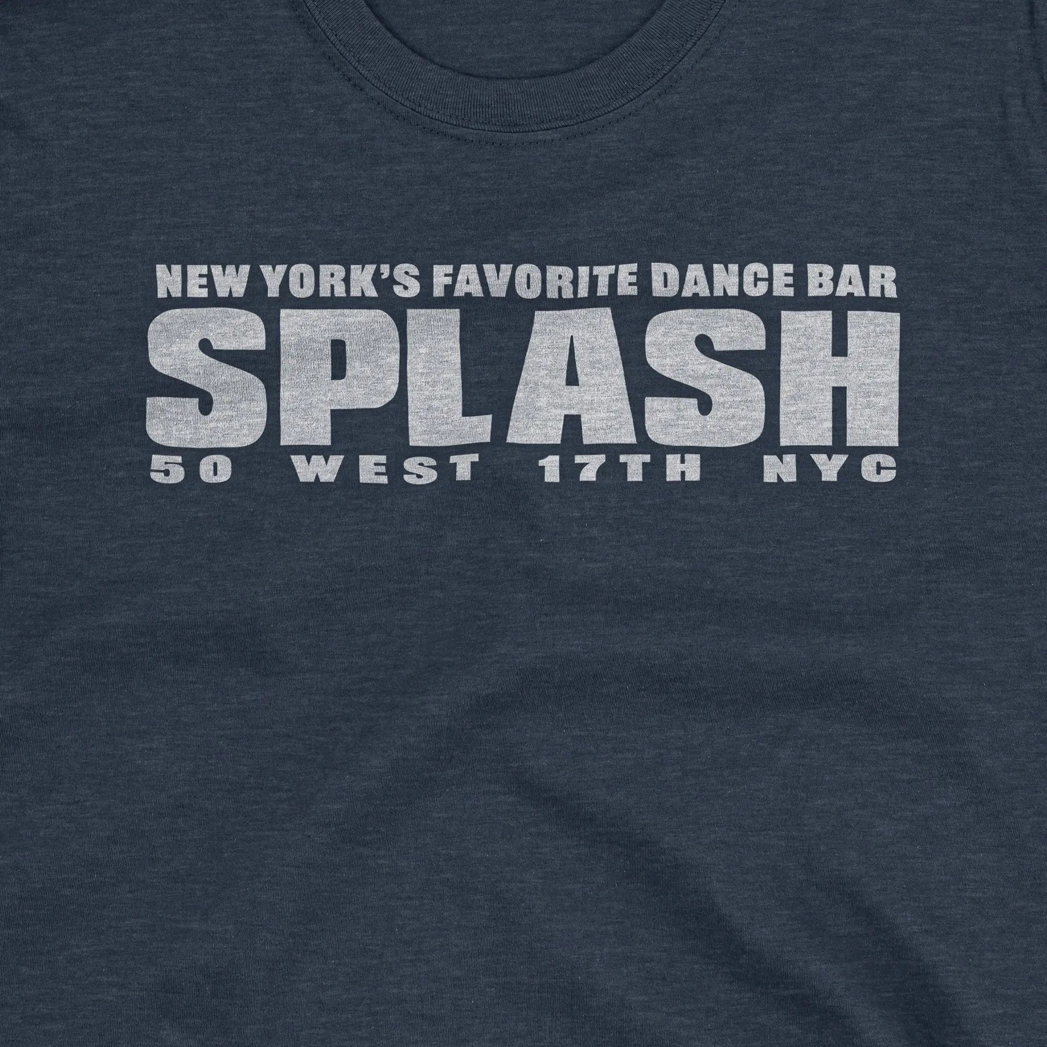 Splash Bar NYC Heathered Tribute Tee - Bourbon & Branch