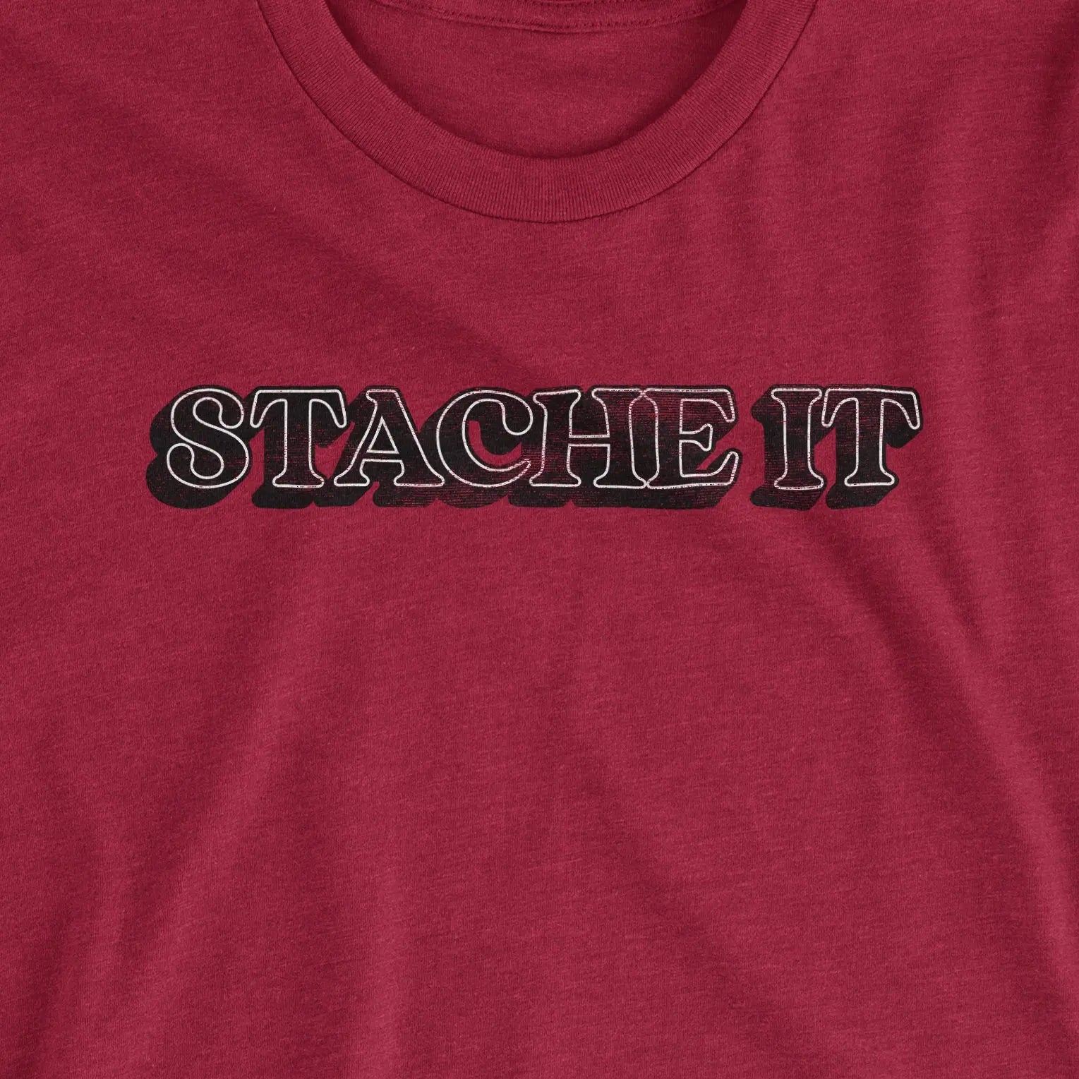 Stache It Slim Tee - Bourbon & Branch