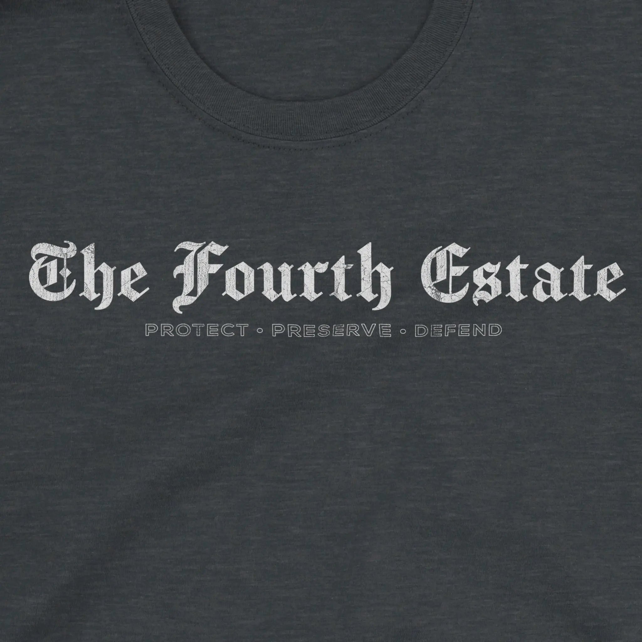 The Fourth Estate Fitted Tee - Bourbon & Branch