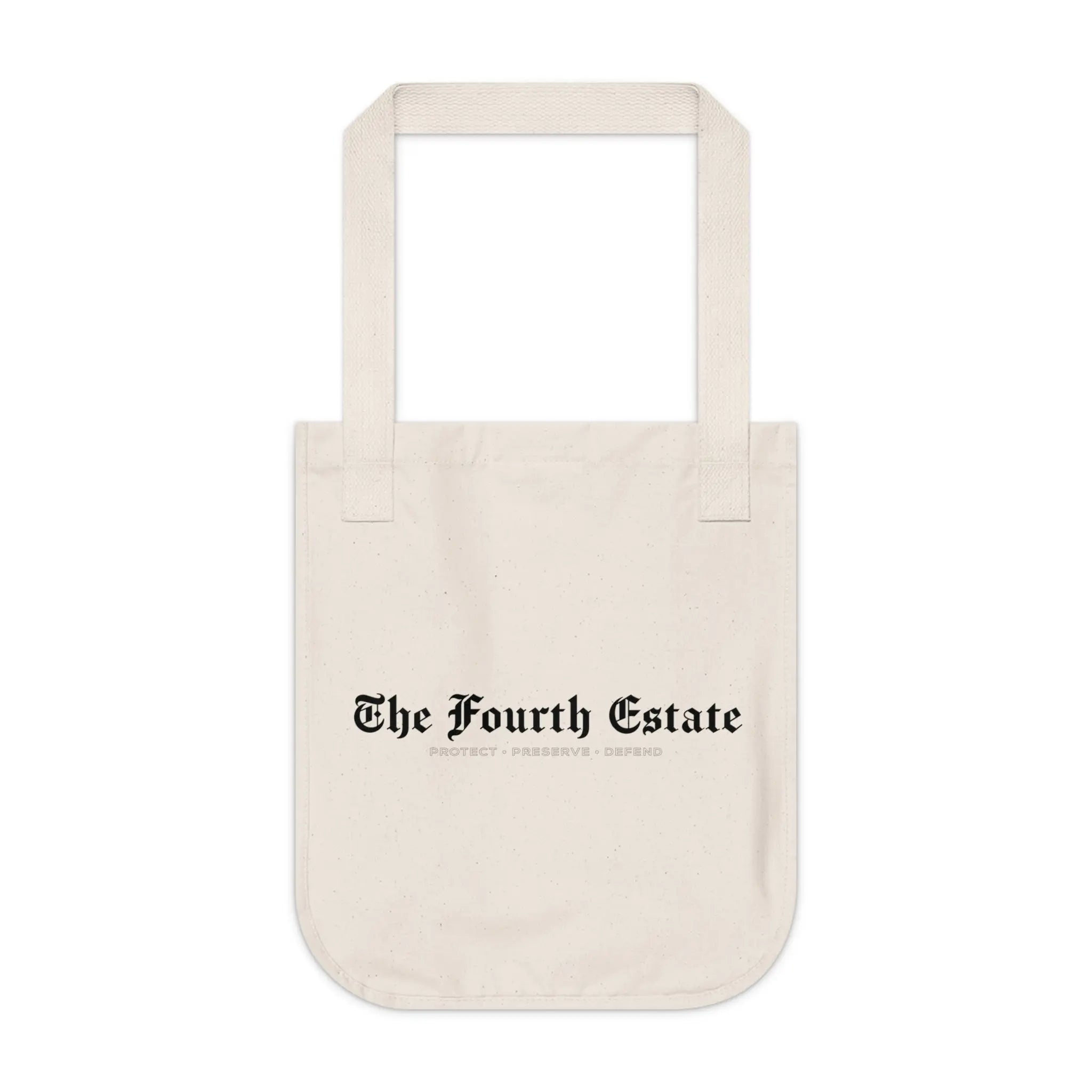 The Fourth Estate Organic Canvas Tote - Bourbon & Branch